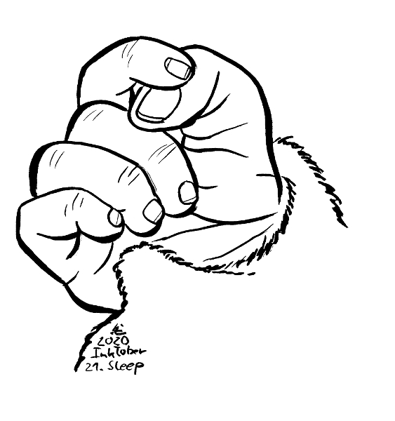 2020 10 21 Inktober sleep